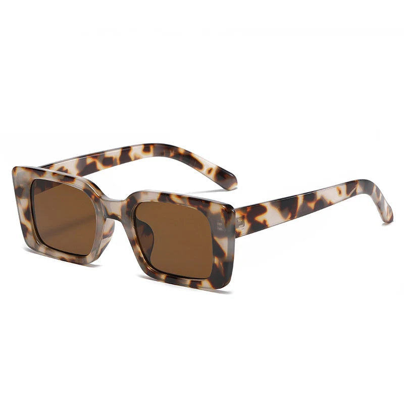 Óculos de Sol Feminino Leopard Retrô UV400