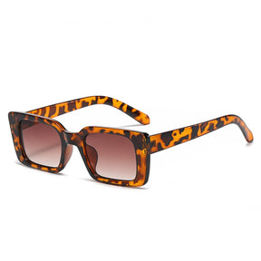 Óculos de Sol Feminino Leopard Retrô UV400